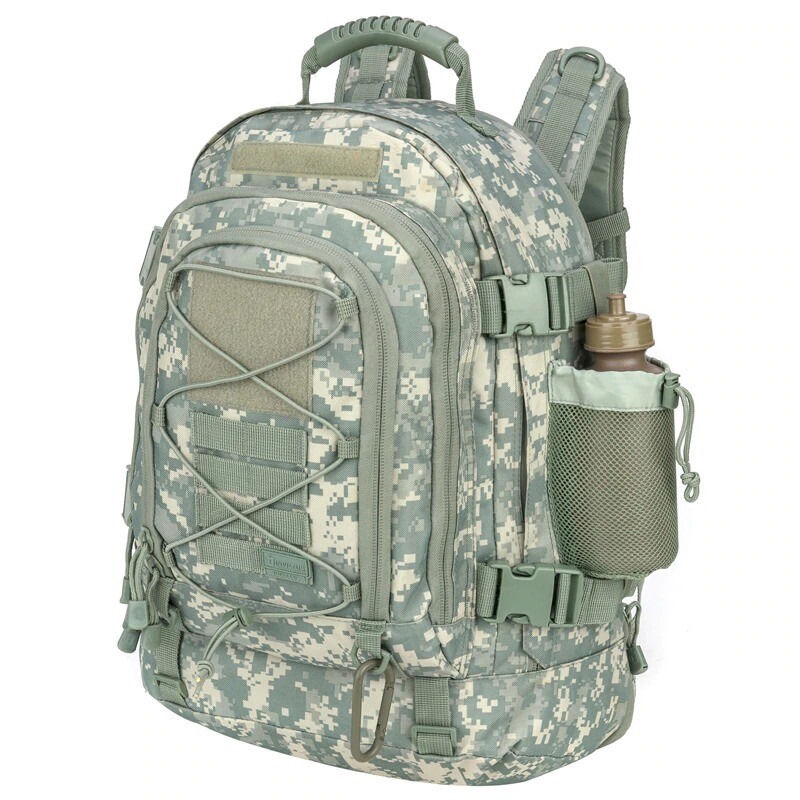 Extra Large 60L Tactical Backpack for Men Women Outdoor Water Resistant...