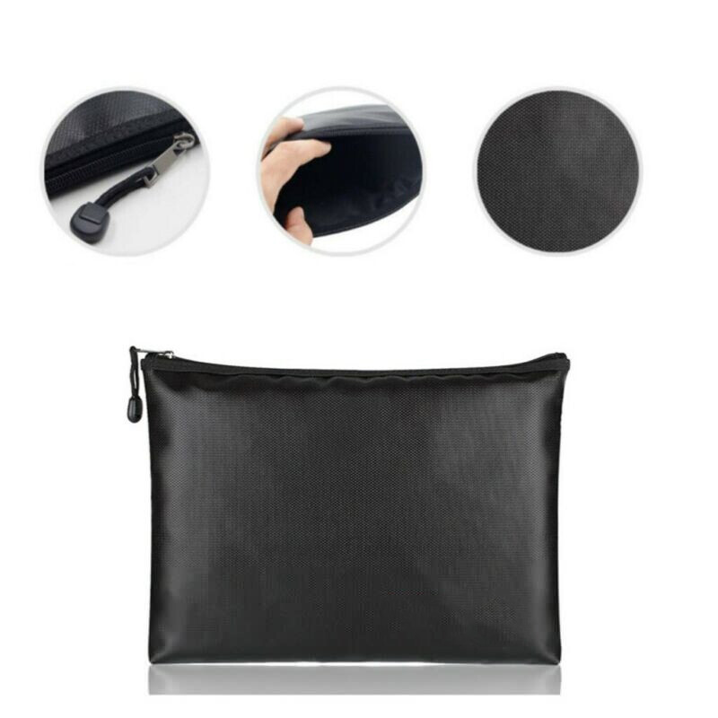 Feuerfeste Dokumententasche Tasche A4 Brandschutztasche Feuerfest Wasserdicht DE