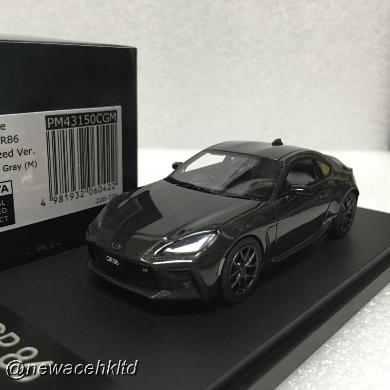 Toyota GR86 2021 Customized Version Gray Metallic MARK43 1