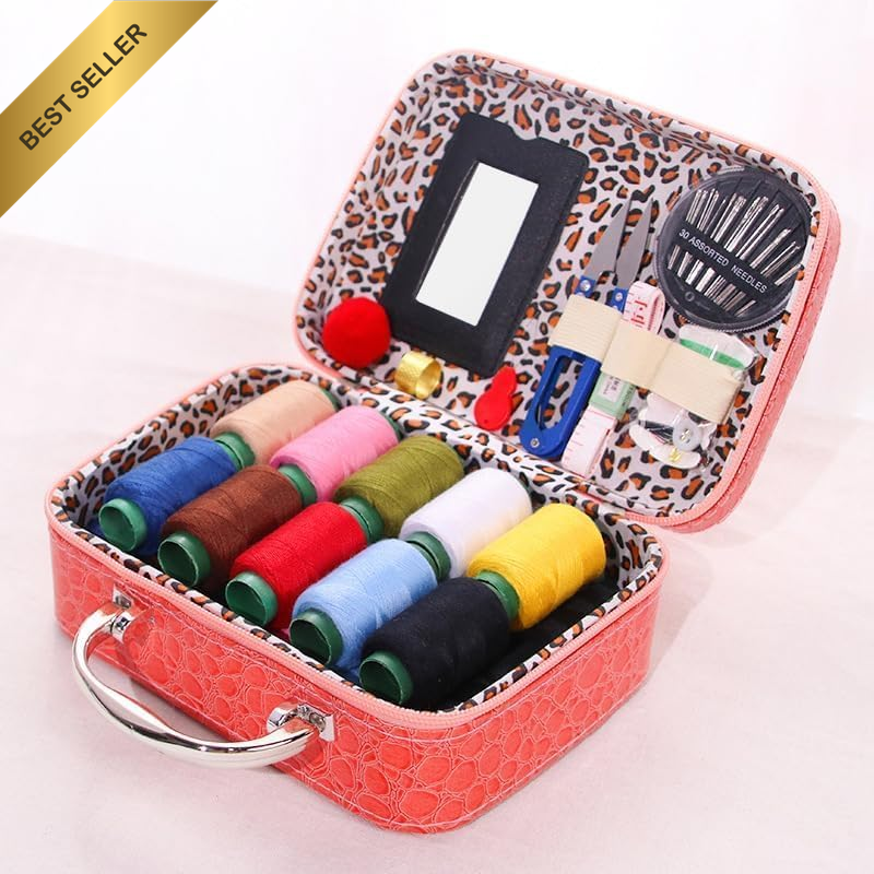 Adult Sewing Kit, Professional Sewing Kit | Portable Accessories: Scissors, Need