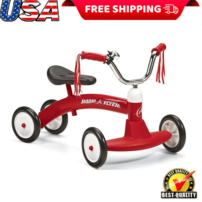 Scoot About Ride-on for Kids 1-3 Years Steel 42 lbs Capacity