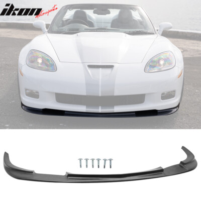 Lip Spoiler Zr1 Style Unpainted Pu