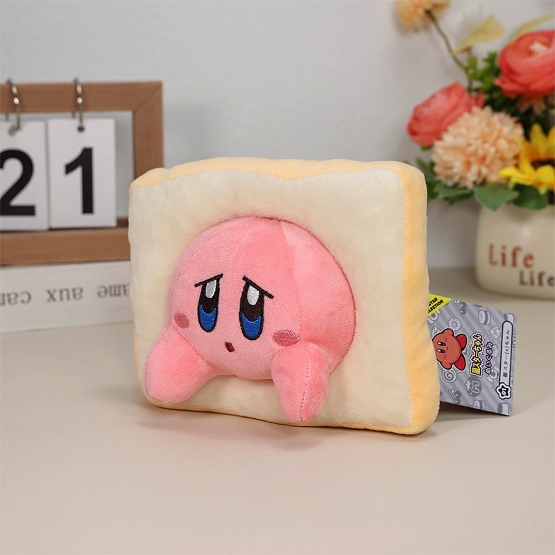 13cm Kirby Super Star Plush Toast Bread Kirby Cuddly Stuffed Toy Soft Doll