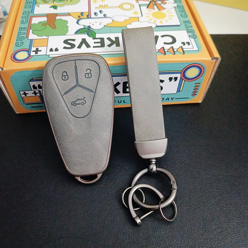Lightweight Key Case for Skyworth Skywell ET5 EV6 HTI HT-i PHEV Plus 3 Button Re