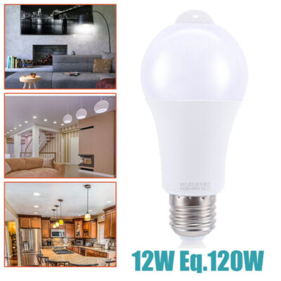 E26/E27 LED Radar Lamp Bulb with Motion Sensor Motion Sensor Lights 9W 12W 15W