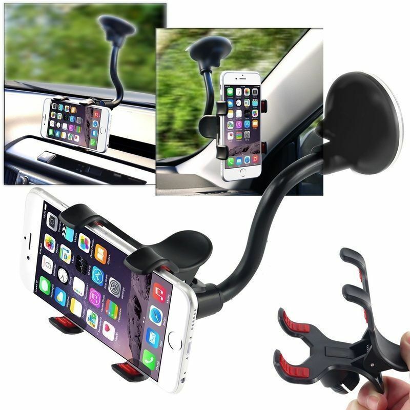 Car Windshield Mount Holder Stand For Cellphone iPhone Samsung Android Universal