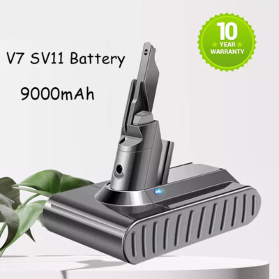 9000mAh Battery Replacement For Dyson V7 SV11 Motorhead V7 Animal Pro Trigger