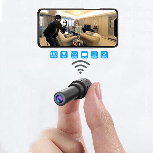 Mini Spy Camera WiFi HD 1080P Hidden IP DVR Nanny Home Security Motion Cam