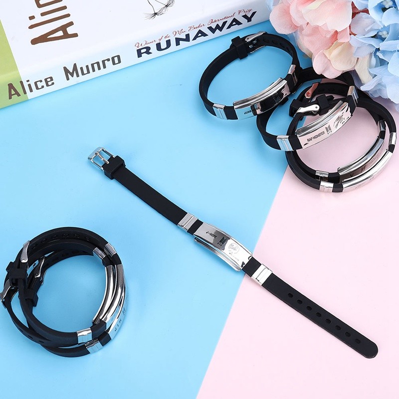 New Kpop BTS Bangtan Boys Bracelet BTS Wristband Unisex