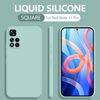 Case For Xiaomi 11T Redmi Note 10 11 12 Pro Shockproof Silicone Soft Phone Cover