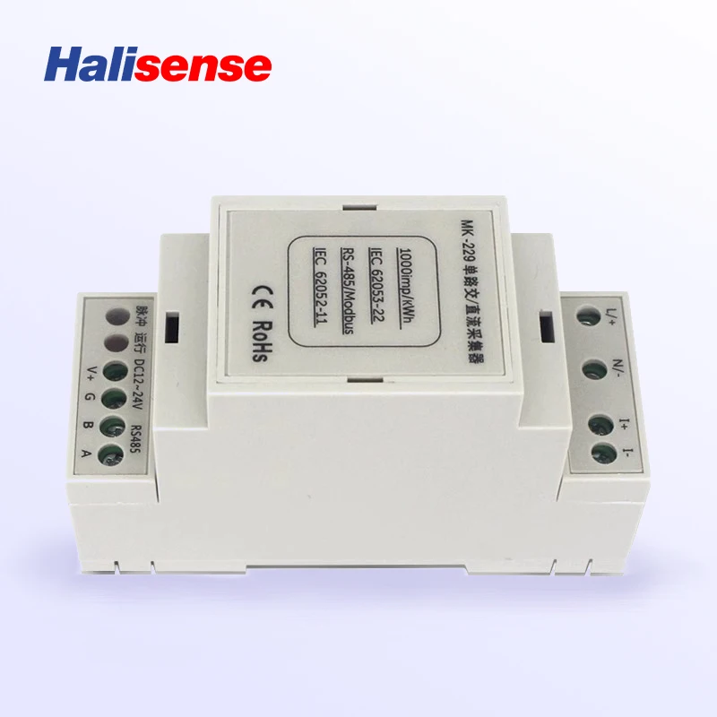 RS485 Modbus Single-channel AC/DC Power Meter Voltage Current Power Energy Acqui