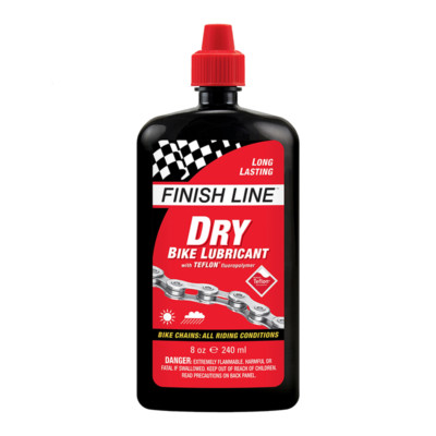Finish Line Teflon-Plus Dry Lube 8oz Drip Bottle
