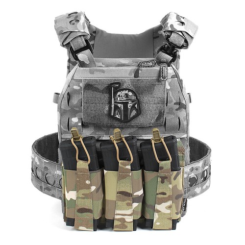 PEW TACTICAL Ferro バックパック マルチカム　multicam PEW Tactical SSスタイル LV119用MOLLEバックパネル マルチカム