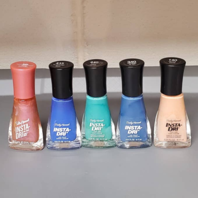 Hansen LOT Coral Commotion In Prompt Blue Mint Sprint License to Dri Quick Sand