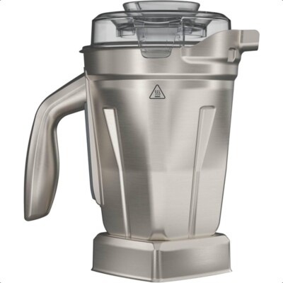 Vitamix Stainless Steel Container, 48 oz.Silver, Clear,Brand new