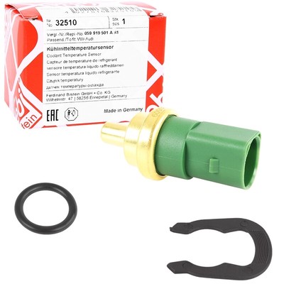 VW Bus T4 Temperatursensor blau 4-polig Thermo Schalter Fühler Sensor NEU