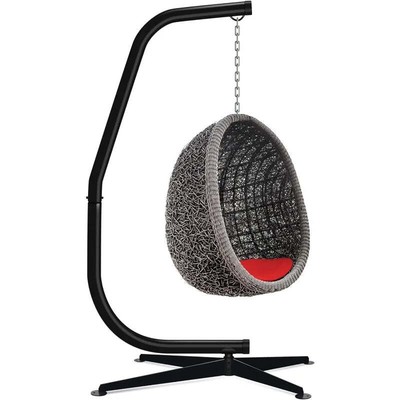 Best Choice Products Hammock C-Stand - Weather-Resistant Metal Frame, Offset Bas