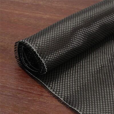 30/60/150/300cm 3K 200gsm0.2mm Thickness Carbon Fiber Cloth Carbon Fabric