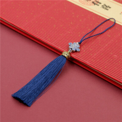 2/10pc 3'' Tassel Trim Craft Chinese knot Tassels Pendant for Jewelry Making