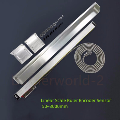 2/3 Axis Digital Readout DRO Set 5um linear scale linear ruler for Milling Lathe