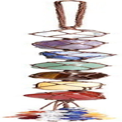 7 Chakra Gemstones Healing Feng Shui Crystals Window Car Decorations Hanging ...