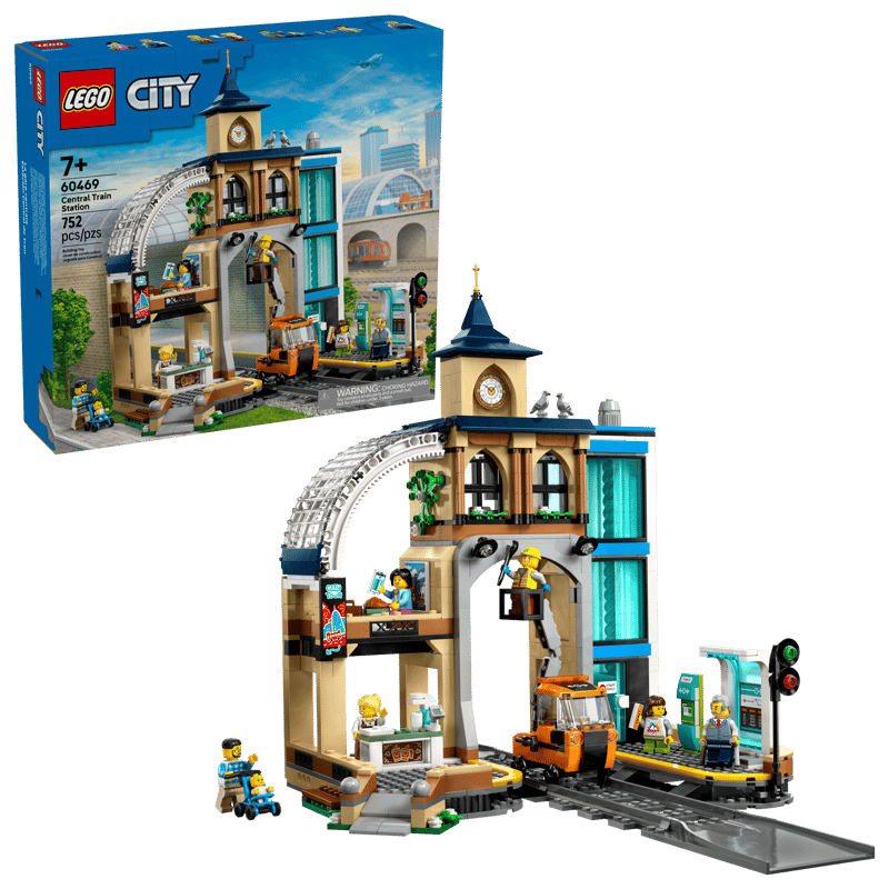 Lego City Main Train Station / 60469 / 752 pcs / Express / Genuine