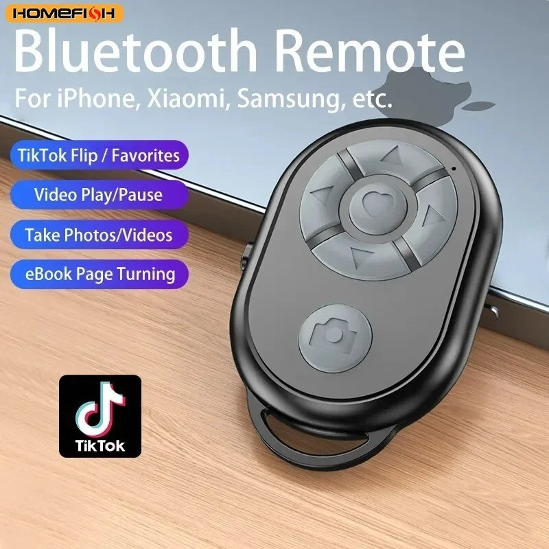 Camera Controller - Bluetooth Remote for iPhone Samsung - Easy Photo Capture