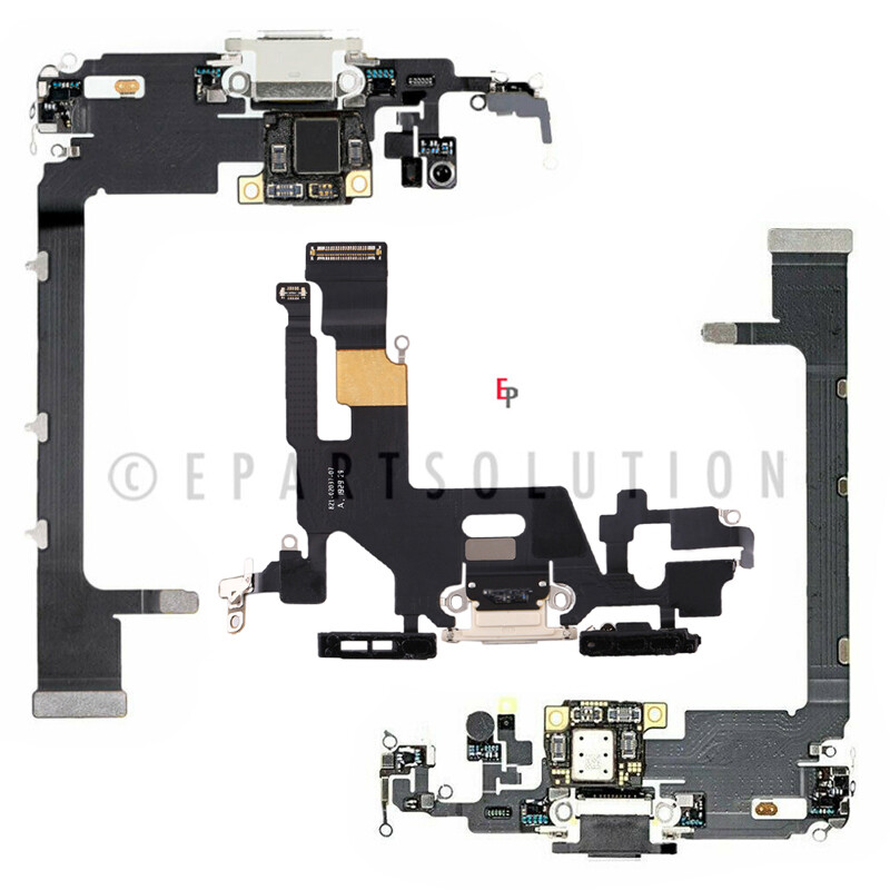 Accessoire Réparation IPhone DBEIXIWEI Câble Flex Chargeur IPhone 11 Pro - Port De Rechange - Noir Port De Charge Remplacement - Foto 5