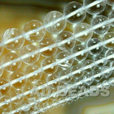 Wholesale Smooth Natural Gemstone Round Loose Beads 15''  4mm 6mm 8mm 10mm 12mm