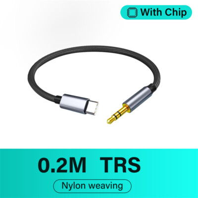 Type C USB C to 3.5mm Aux Audio Cable Hi-Fi Stereo Jack Cord For iPhone 15 Pro