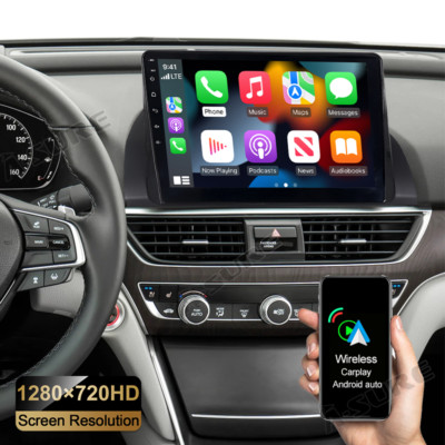 2GB+32GB Apple CarPlay Android Auto Car Stereo Radio for Honda Accord 2018-2022