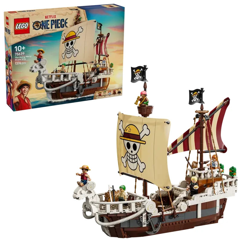 LEGO ONE PIECE The Going Merry Pirate Ship 75639 Netflix Building Toy Family Fun