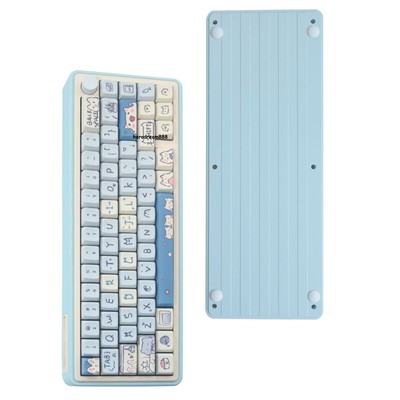 LMK67 Barebone Keyboard 65% Mechanical CNC Aluminum Wireless 2.4G Hot Swap PCB