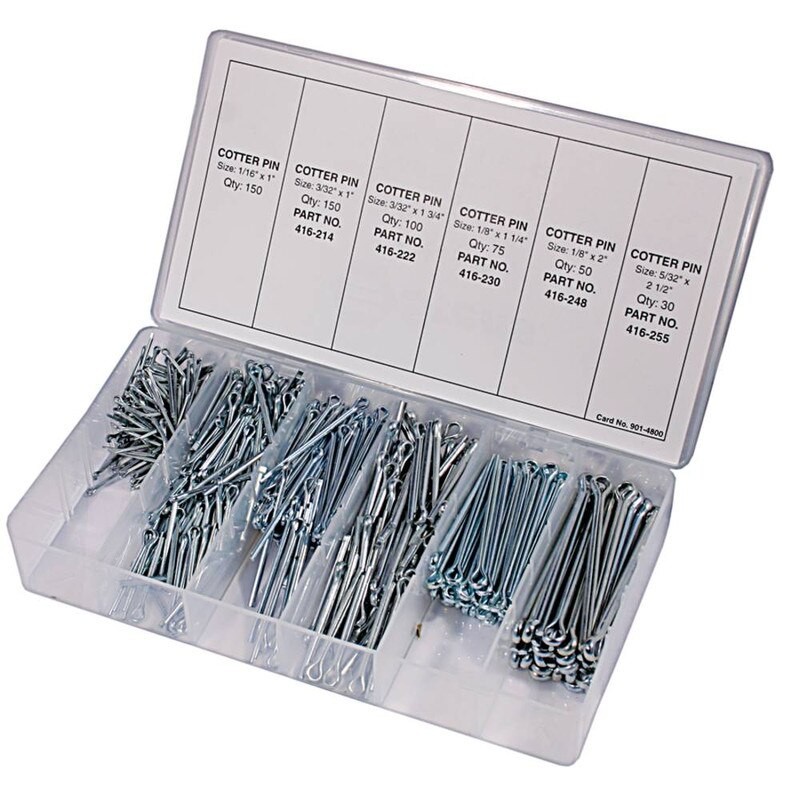 REPLACES UNIVERSAL COTTER PIN KIT FOR MOWERS 32" 16" 4" 1" 2" 8" STENS 415-141