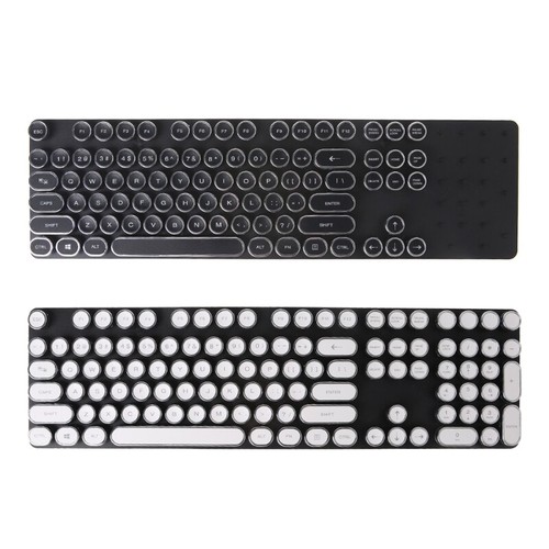 DIY Keycap Steam Punk Retro Typewriter Mechanical Keyboard 8