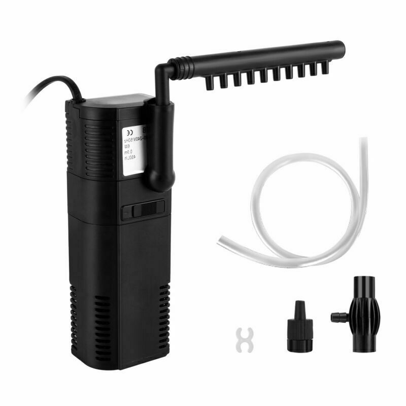 6W 450 L/h Aquarium Innenfilter Aquarium Pumpe für Aquarium bis 60
