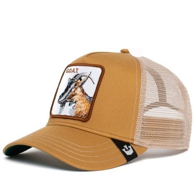 

Шляпа Capra GOORIN BROS Animal Farm Trucker Hats Animals GO a. Т. Хаки Г, Khaki