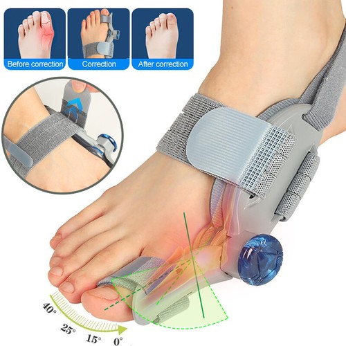 HALLUX TOE BUNION CORRECTOR STRAIGHTENER SUPPORT STRAP ORTHOPEDIC FOR MEN WOMEN 