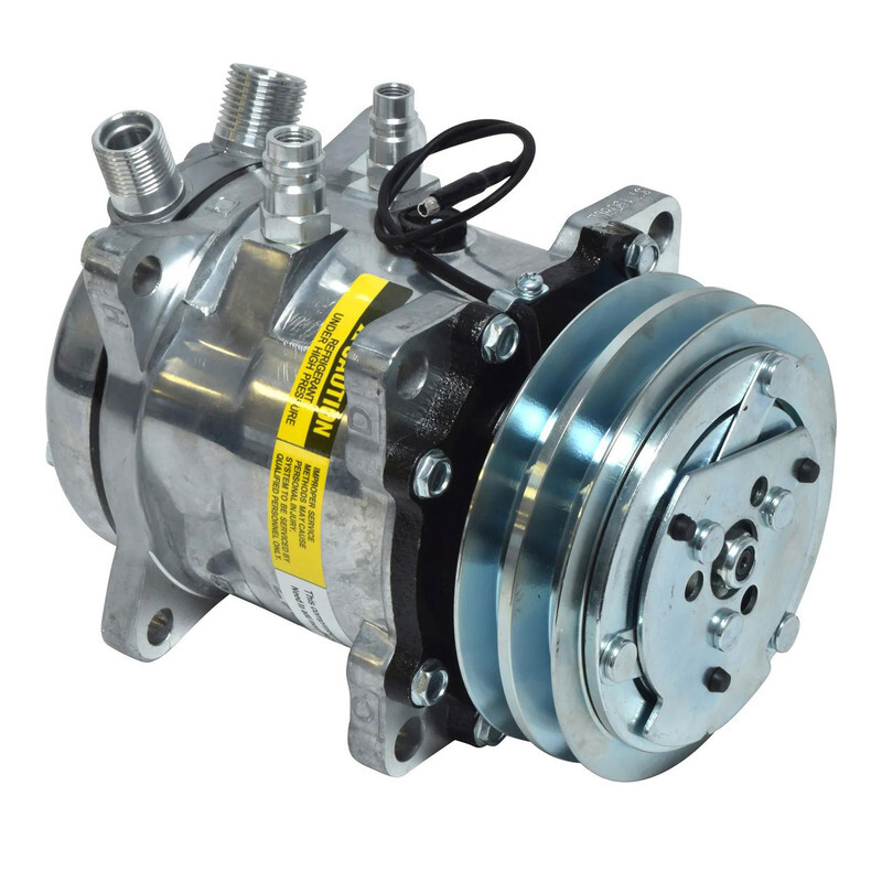 New A/C Compressor SD507 for Sanden Models 5001-5250 - Picture 4 of 8