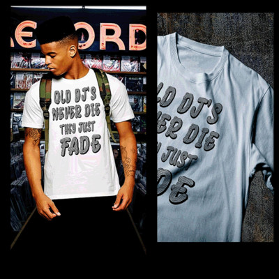 Hip Hop T-shirt NY DJ 90s Queensbridge Rap Hip Hop battle rap Old DJ's fade tee