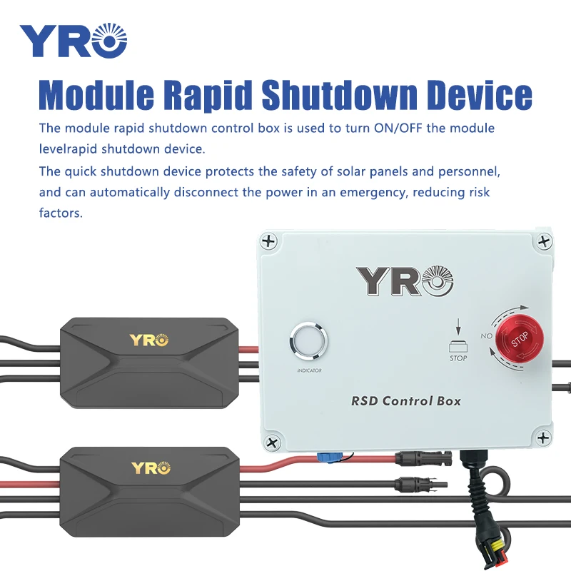 CE ETL Certification 1 Drag 1 Component Level Quick Shutdown 120V 18A20A Fire Sa