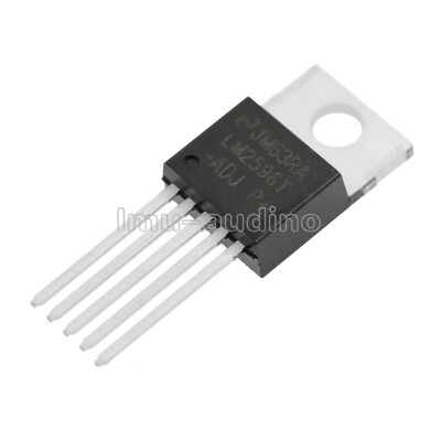 5PCS Regulator IC NSC TO-220-5 LM2596T-ADJ LM2596T-ADJ/NOPB 3A Adjustable