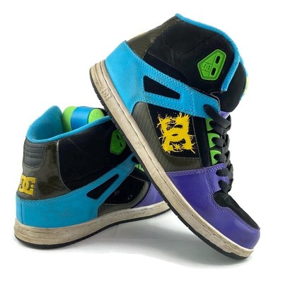 DC Mens Inbound 2012 Skate Shoes High Top Skateboarding 302785 Size 10.5 M RARE