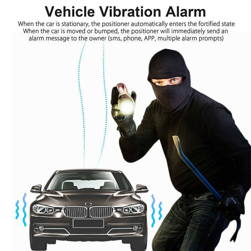 GPS Car Tracker Real Time Device Locator Remote Control Anti-theft Device 10-40V