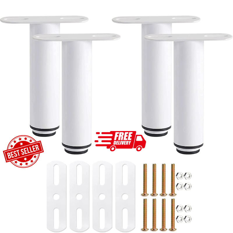 Legs Adjustable Bed Legs Heavy Duty Bed White
