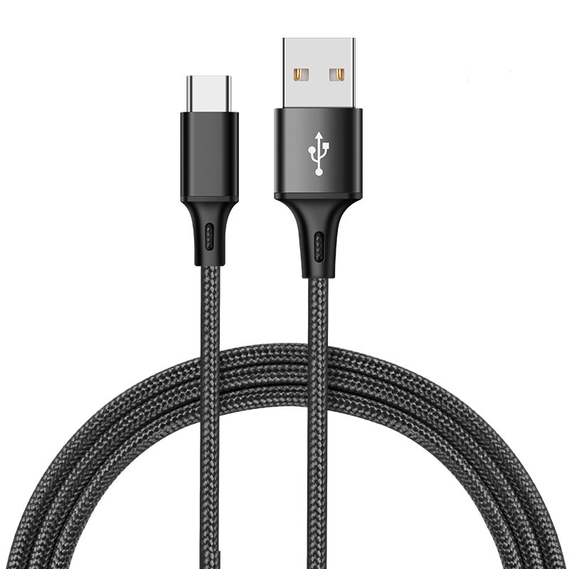 Type C USB C Charging Cord For Samsung S8 S9 S10 S20 S21 Plus Fast Charger Cable