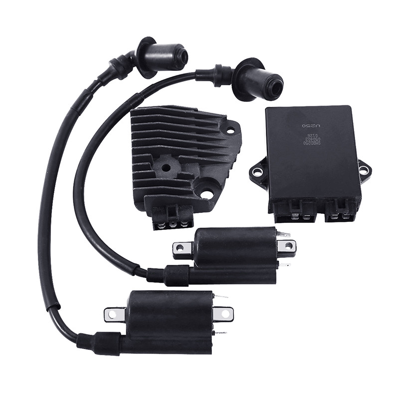 CDI Box Ignition Regulator Coil Set Fit For Yamaha XV250 Route 66  V-Star 250