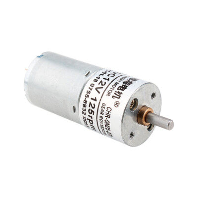  DC 6V 12V 24V Metal Gear Motor Low Speed High Torque Gear Speed Reduction Motor