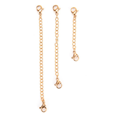 Extension Chain Extender Tail Links Necklace Bracelet Earrings Jewelry MakiWP#rb
