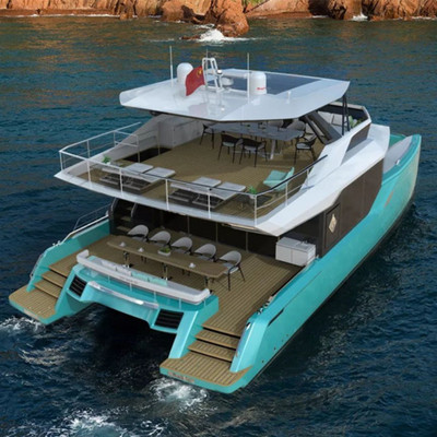 55ft Customized Version Super Luxury Yacht Sea Private Party Load Weight: 20000T